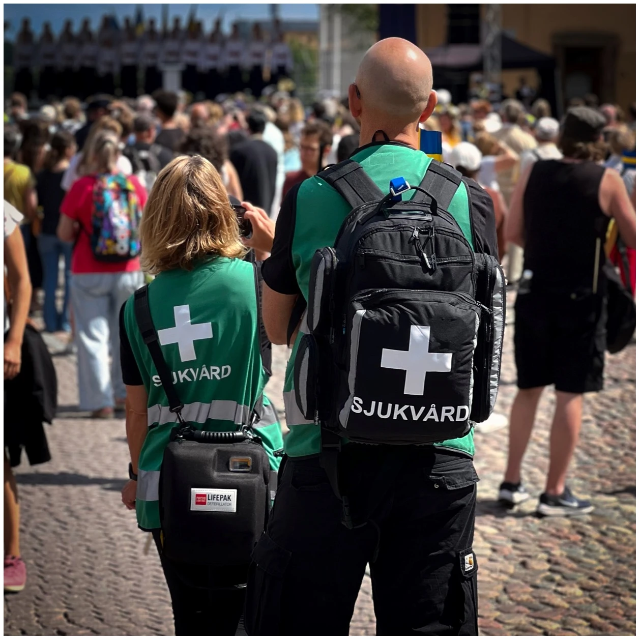 Sjukvårdsväskan HS2 passar bra både för hemsjukvård och akutsjukv