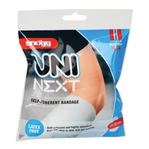 Självhäftande förband, latexfri, tillverkad i Norge.