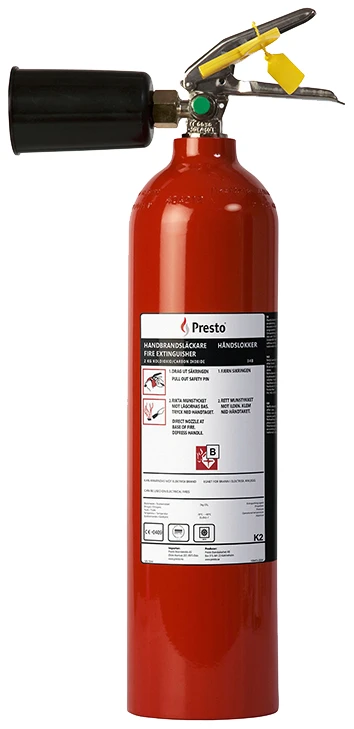 koldioxidsläckare presto k2