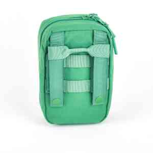 first aid bag compact green back