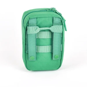 first aid bag compact green back