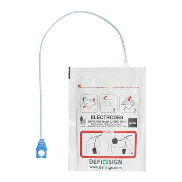 Vuxenelektroder till Fred PA1/Defisign
