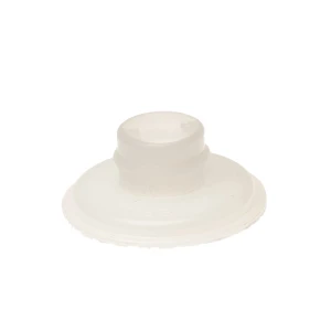 Vit adapter för lock från Medela