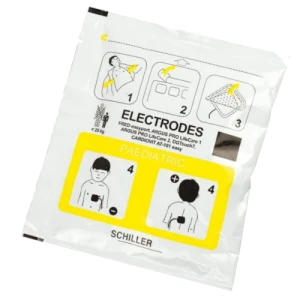 Elektrodpack för barnanvändning, instruktioner på påsen.