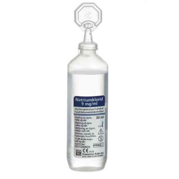 0,9% Natriumklorid 30 ml 20 st