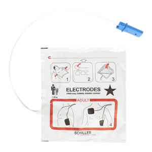 Elektrodset för vuxna med instruktioner, Schiller.