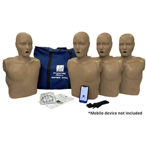 Prestan series 2000 HLR-docka 4pack darkskin